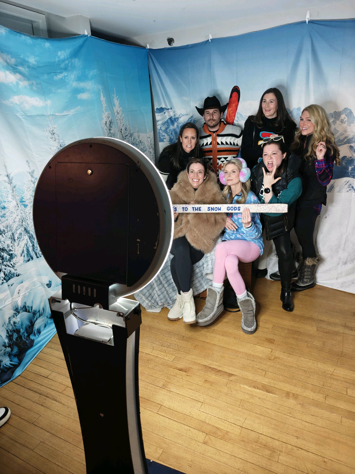 Photo booth rental at a Bat Mitzvah in Rye NY