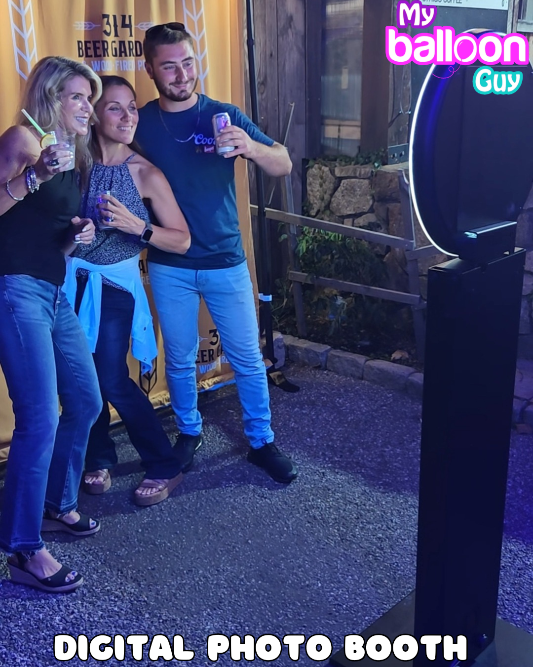 We Pose N' Snap digital photo booth at a wedding in Westchester County NY