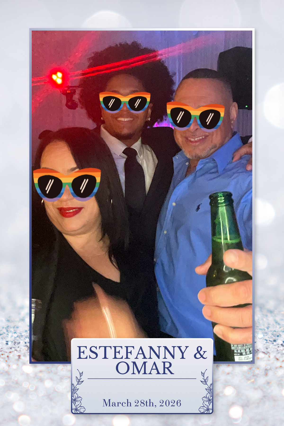 Boomerang photo booth at a birthday party in Greenwich CT